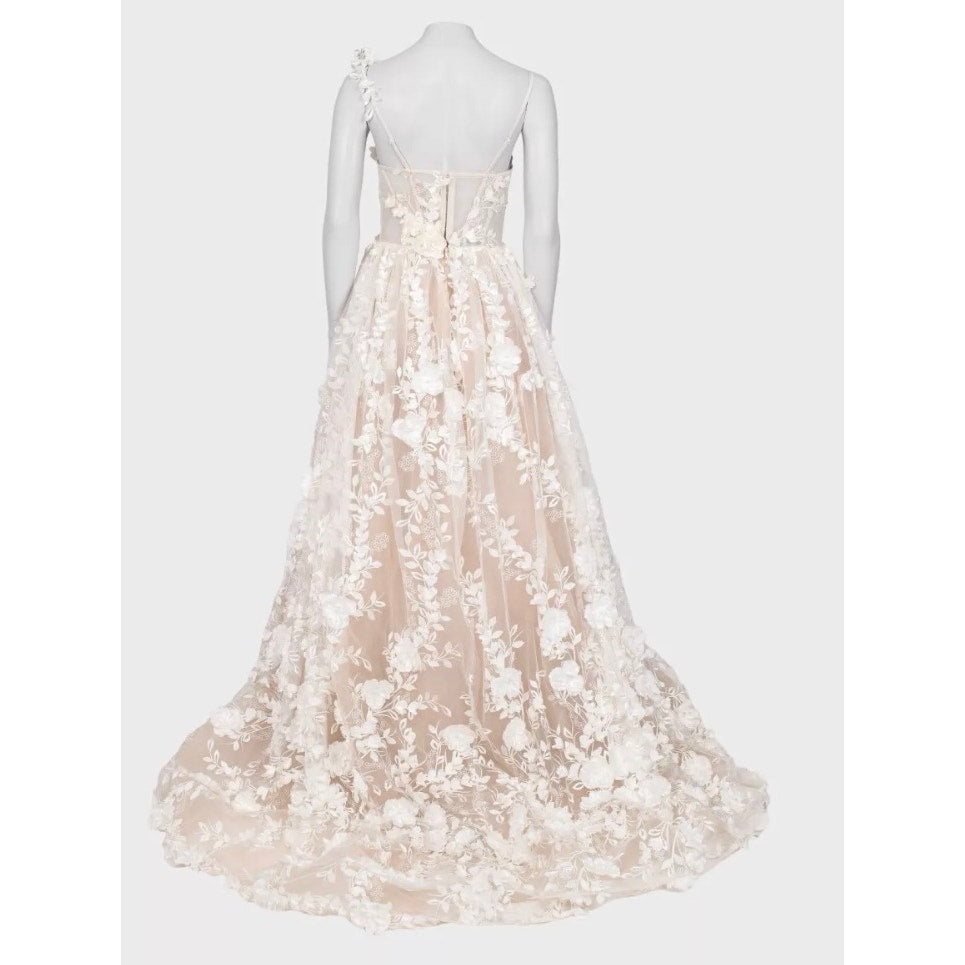 Dell'Amore Zemfira Wedding Gown - Size S pre-owned