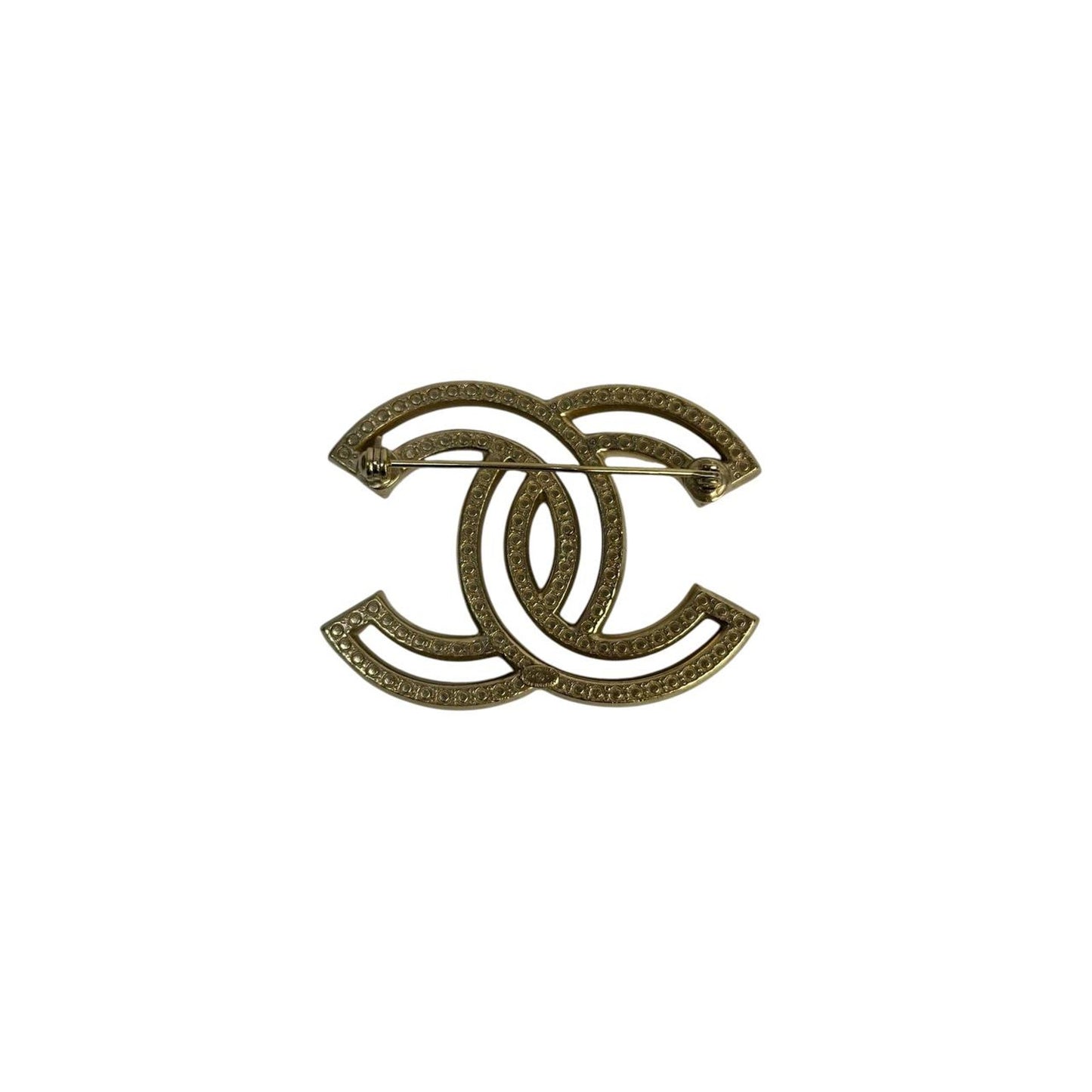 Chanel CC Crystal Brooch Pre-owned