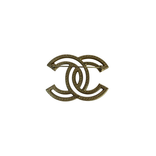 Chanel CC Crystal Brooch Pre-owned