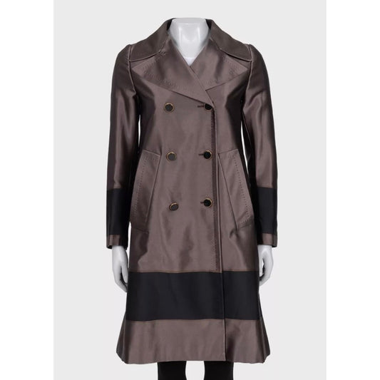 Gucci Double-Breasted A-Line Coat - IT 40 / S Pre-owned