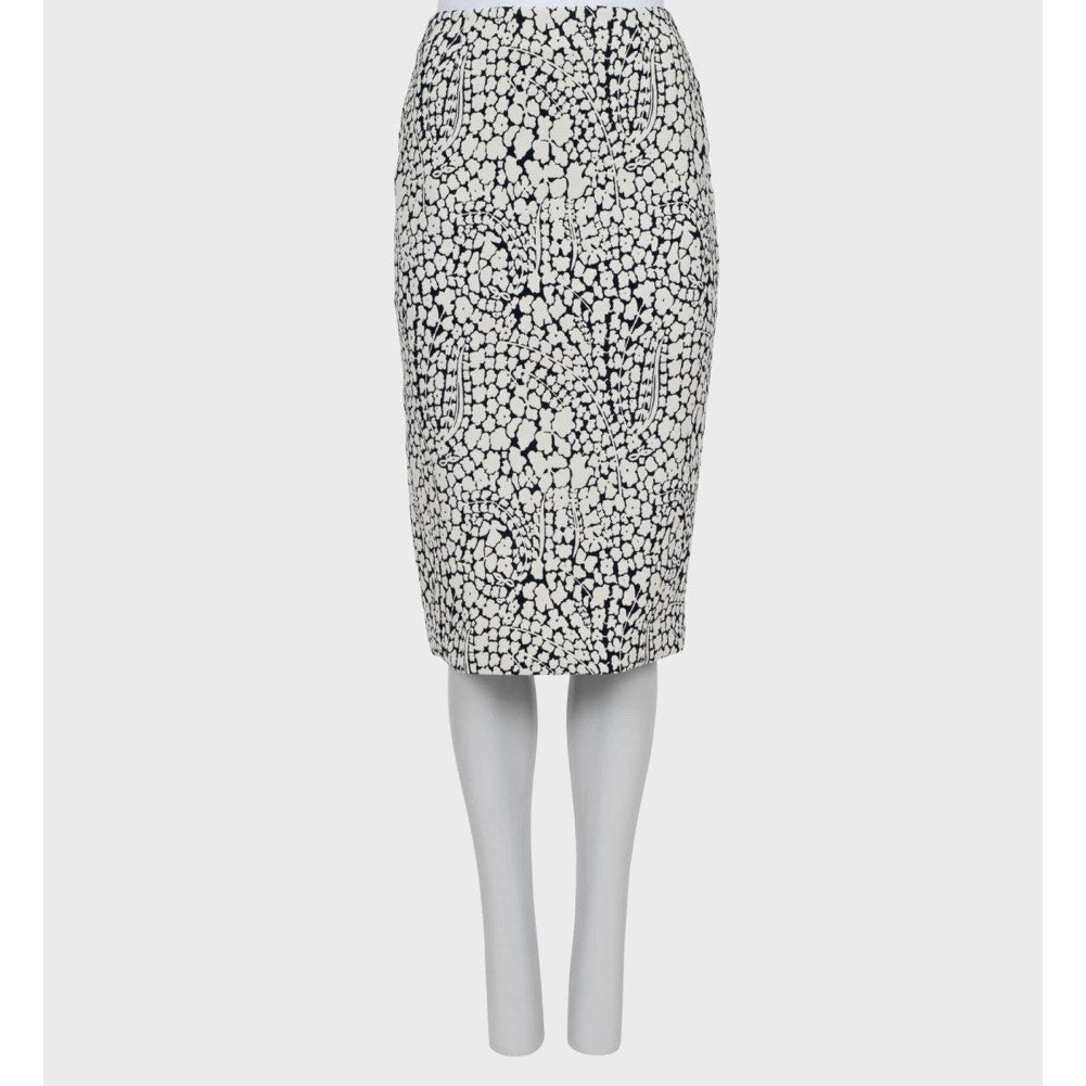 Christian Dior Floral Pencil Skirt - Size XS (FR 34) Pre-owned