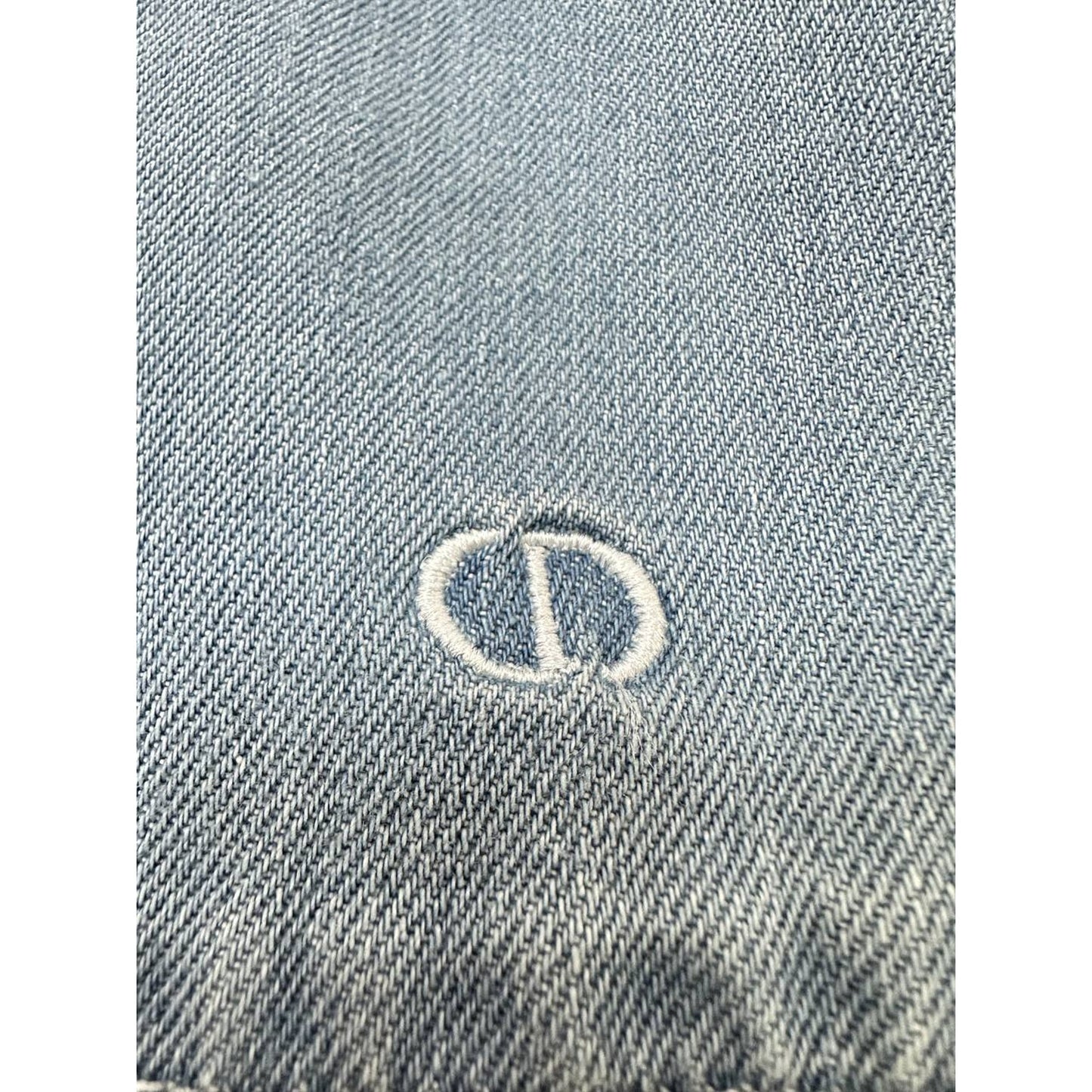 Christian Dior Girl's Double-breasted Denim Jacket Sz.10 years Pre-owned