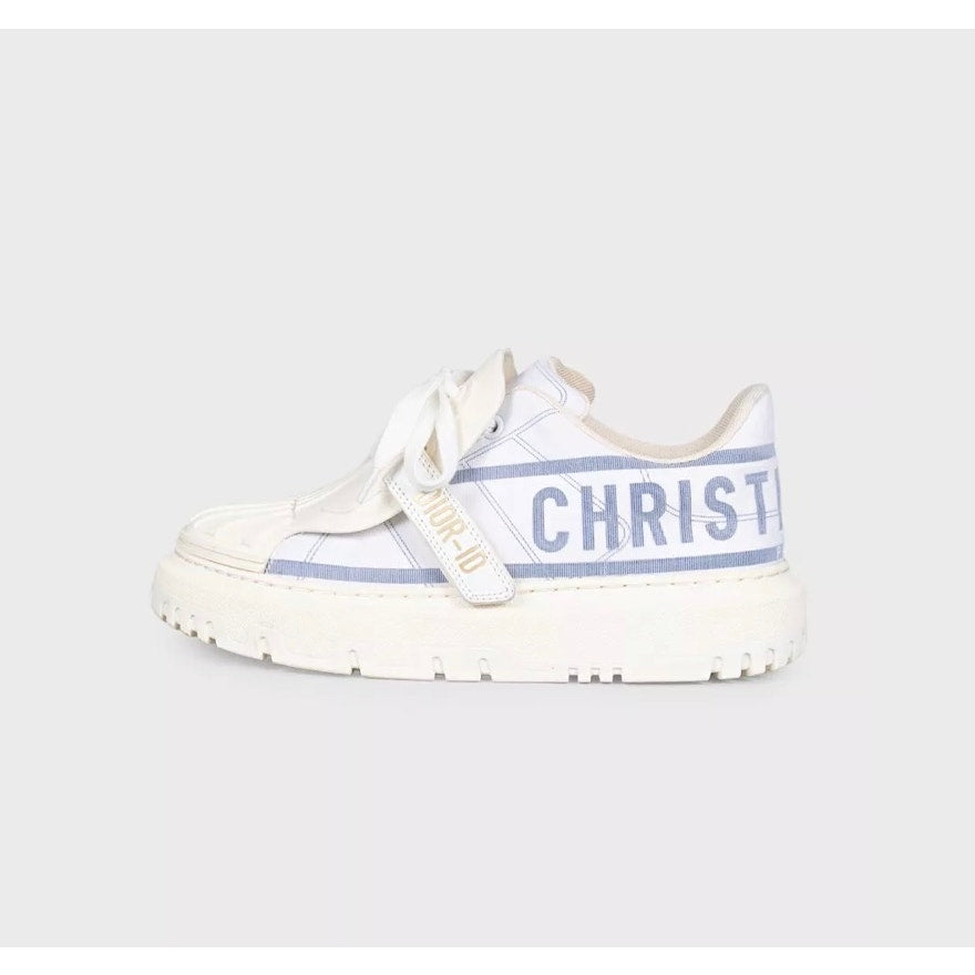 Christian Dior Dior-ID Textile Sneakers Size 37 Pre-owned