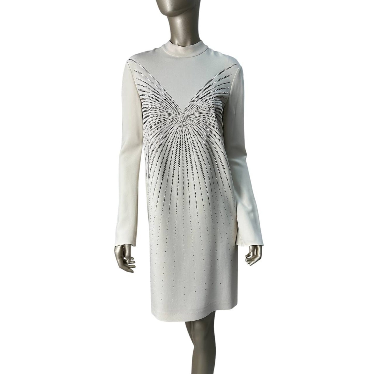 Stella McCartney Crystal Embellished Long Sleeve Dress Sz.40 Pre-owned