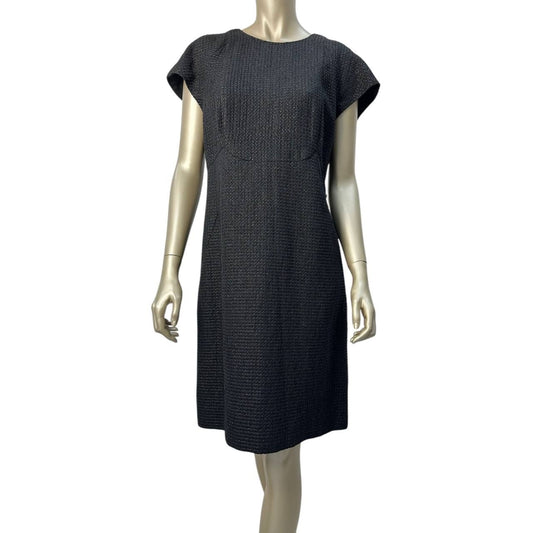 Chanel Tweed Fitted Dress - Size 50 Pre-owned