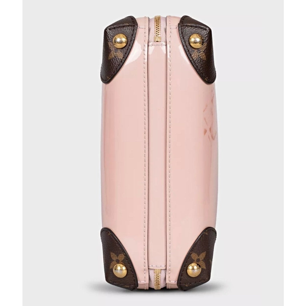 Louis Vuitton Miroir Venice Pink Leather Canvas Bag Pre-owned