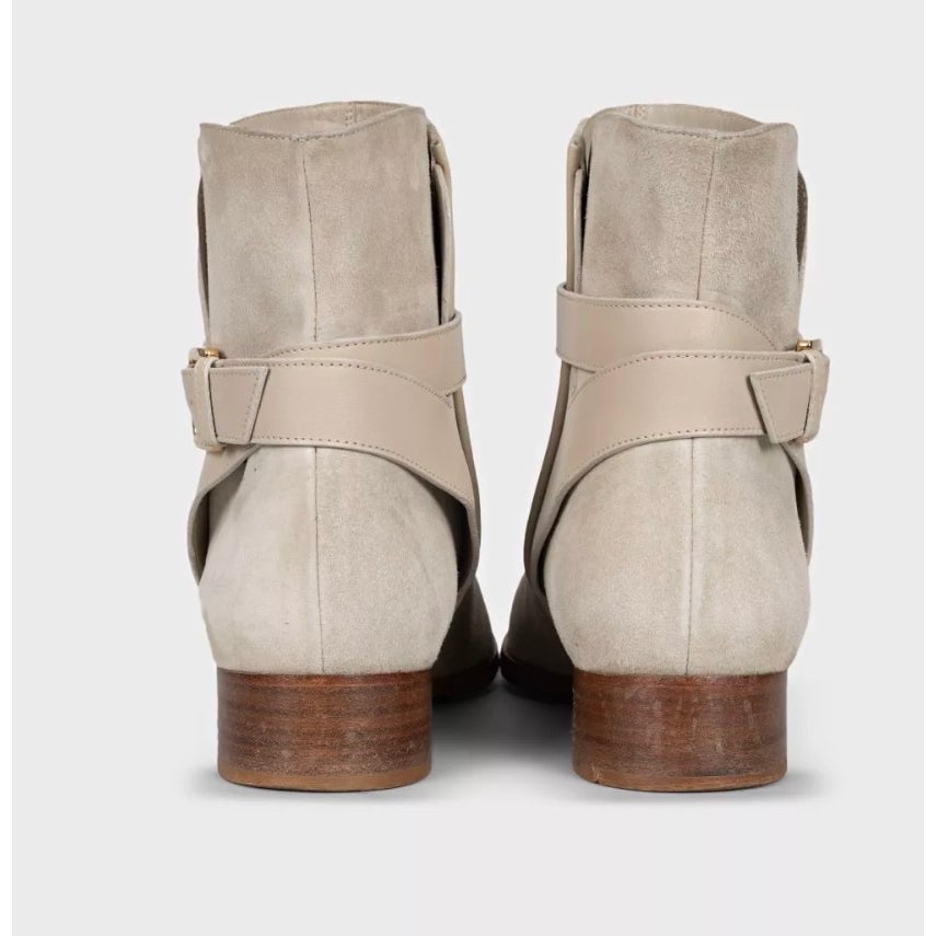Loro Piana Brown Suede Ankle Boots - EU 38 Pre-owned