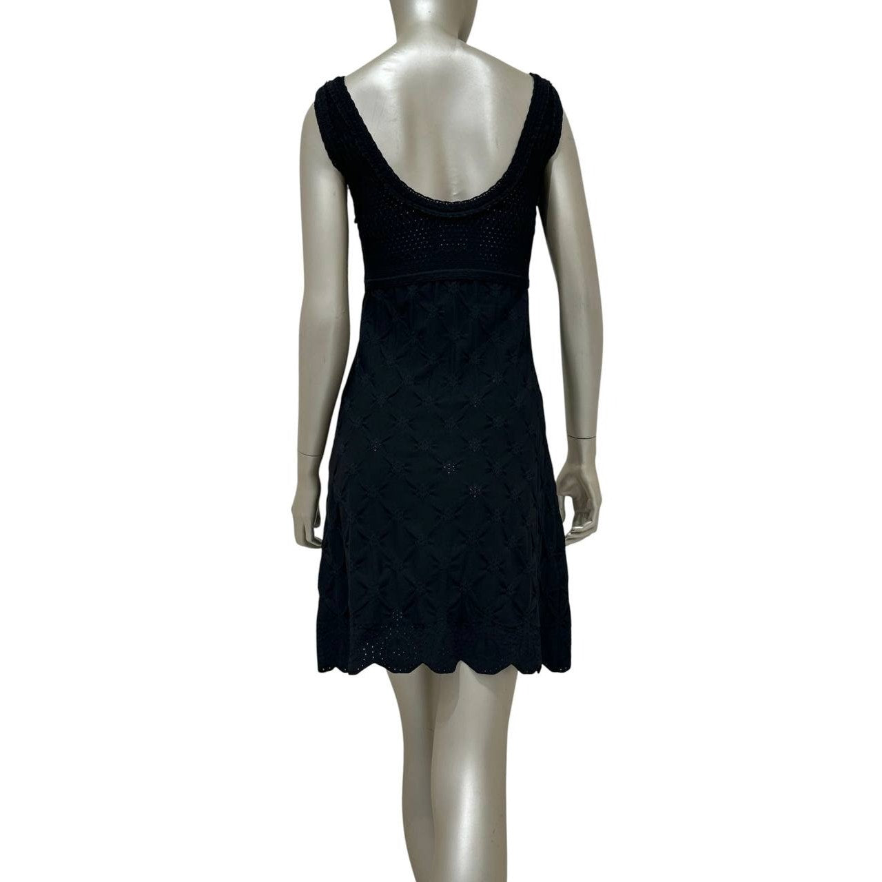 Chanel Black Woven Dress - FR38 Pre-owned