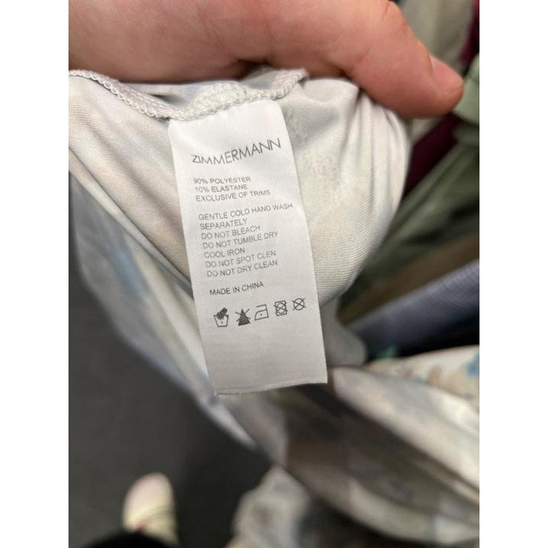 Zimmermann Sheer Pleated Floral Dress - FOX2 Pre-owned