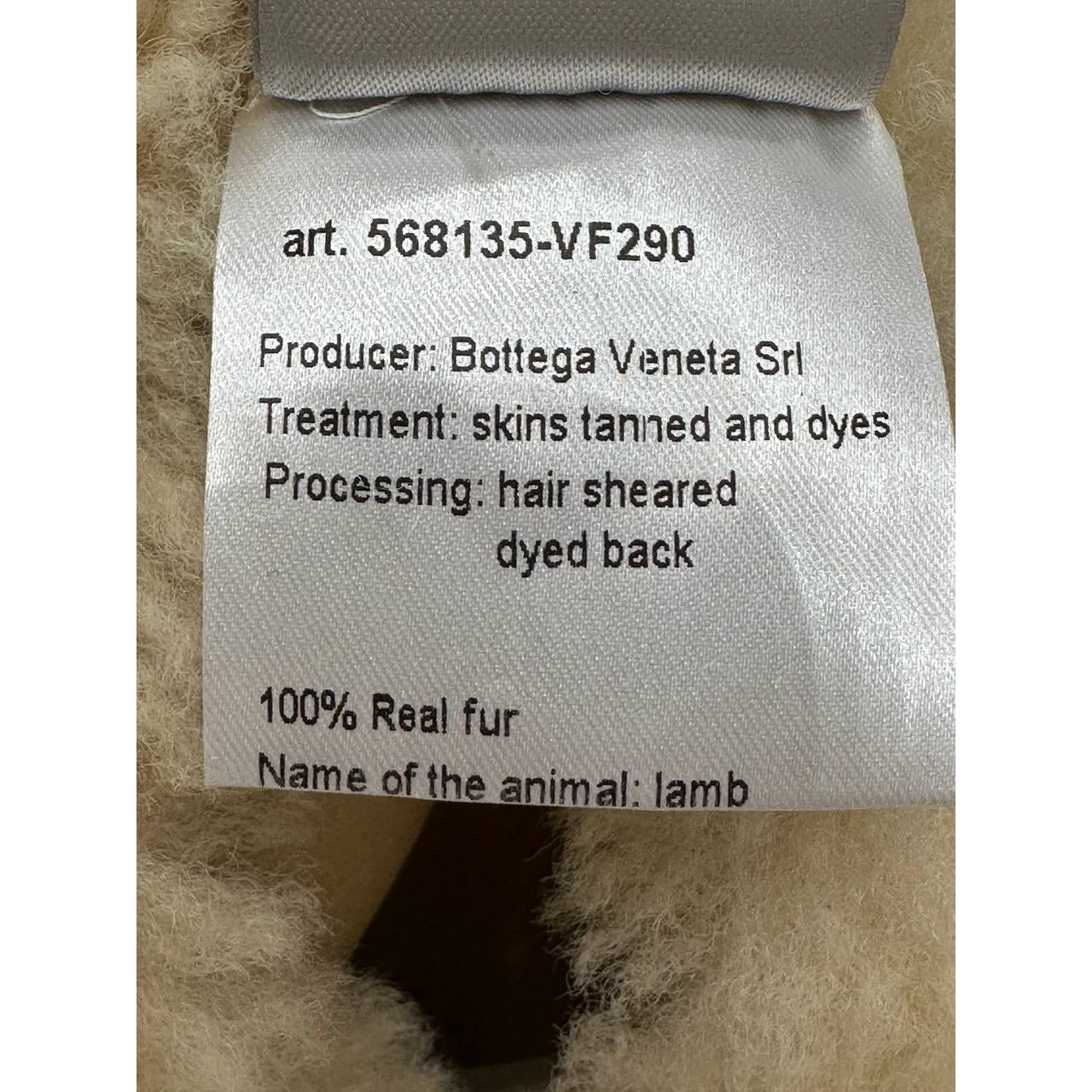 Bottega Veneta Luxurious 2-Way Shearling Jacket - Sz 38 Pre-owned