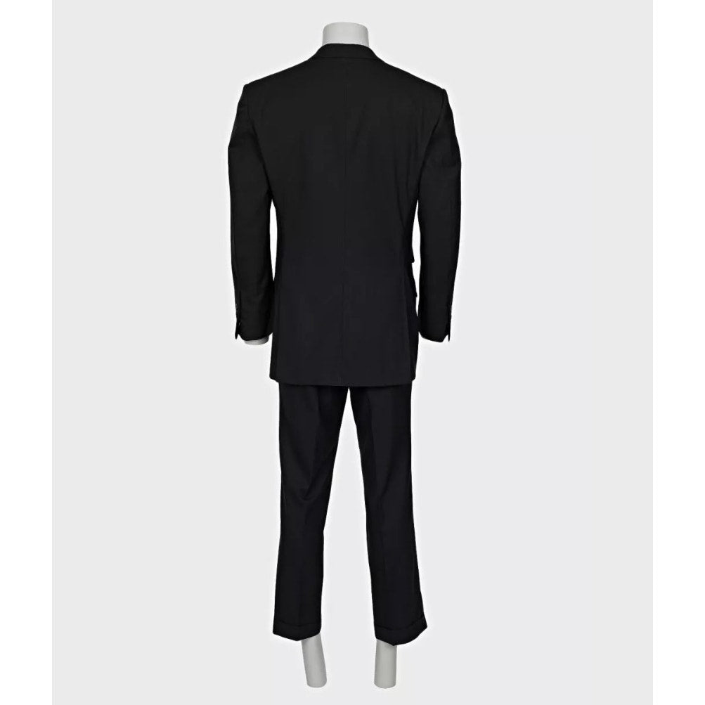 Tom Ford Men’s Black Three-Piece Wool Suit IT58 4XL Pre-owned