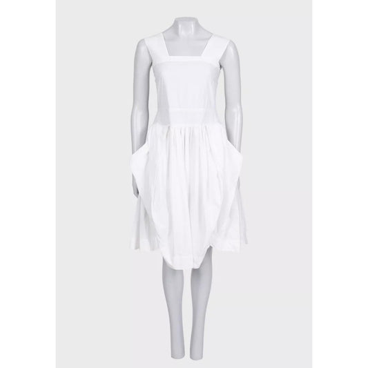 Vivienne Westwood White Vintage Button-Front Dress EU 40 L pre-owned