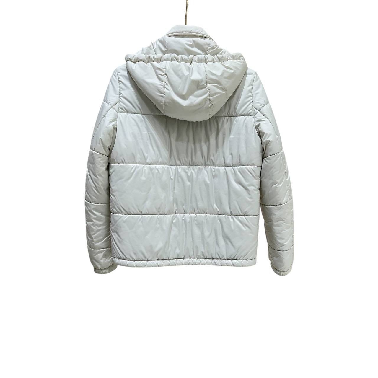 Gucci White Rose Collar Vest Puffer Jacket - Size 42 Pre-owned