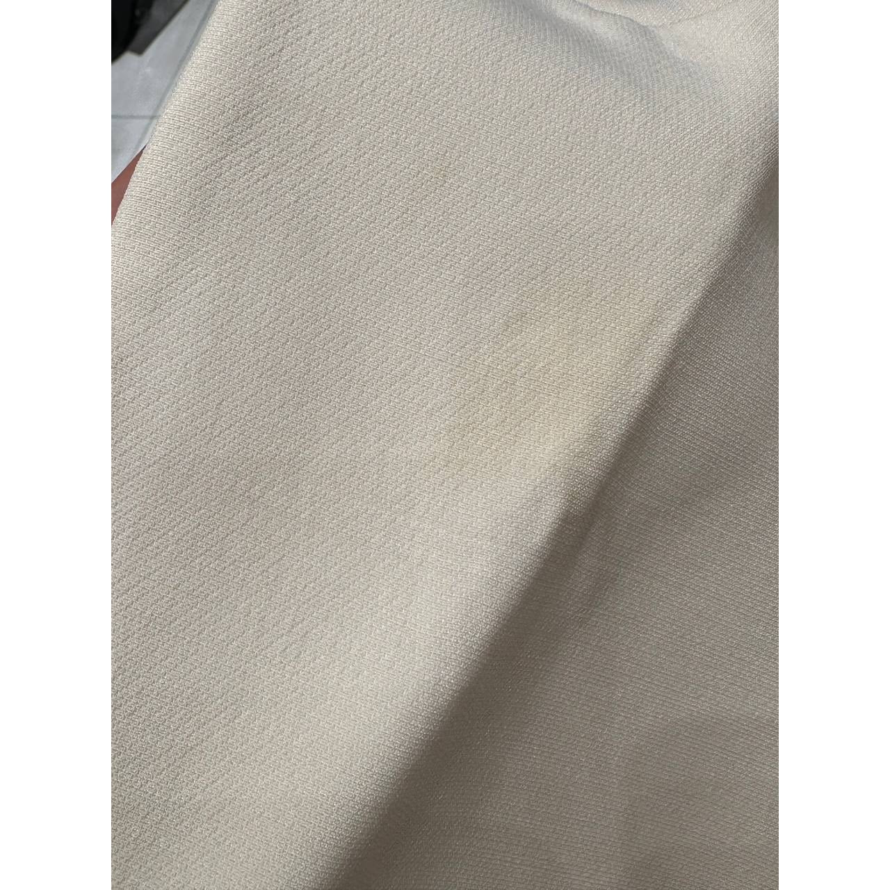 Christian Dior Cream Wool & Silk Vest Dress - Size 38 pre-owned