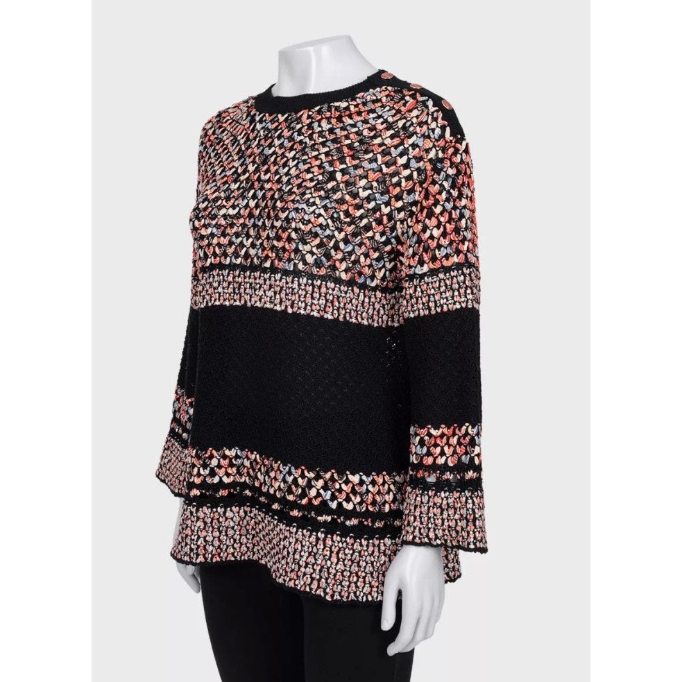 Chanel Loose-Fit Cotton Silk Jumper - FR40 / L Pre-owned