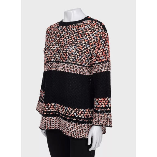 Chanel Loose-Fit Cotton Silk Jumper - FR40 / L Pre-owned