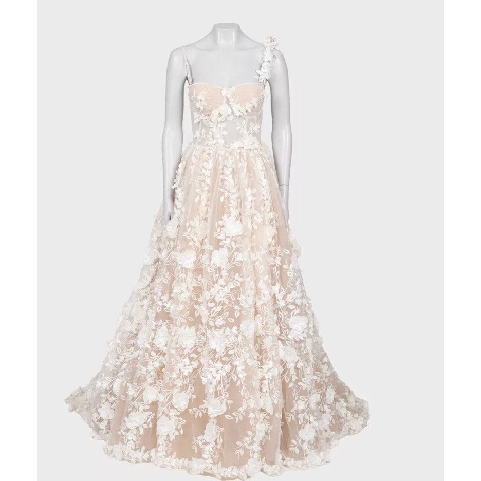 Dell'Amore Zemfira Wedding Gown - Size S pre-owned