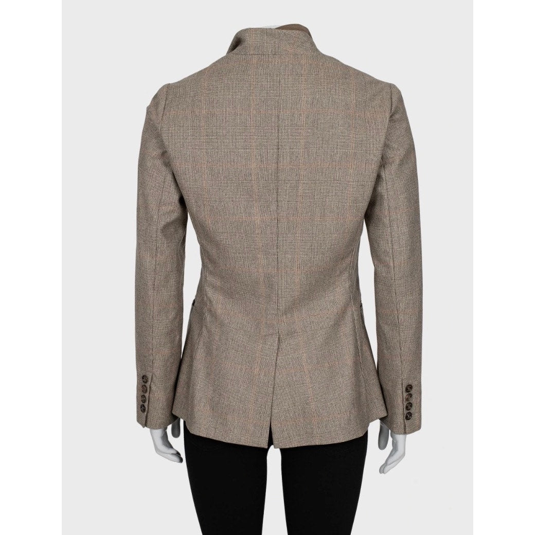 Brunello Cucinelli Brown Cashmere Jacket - Size 42 M Pre-owned