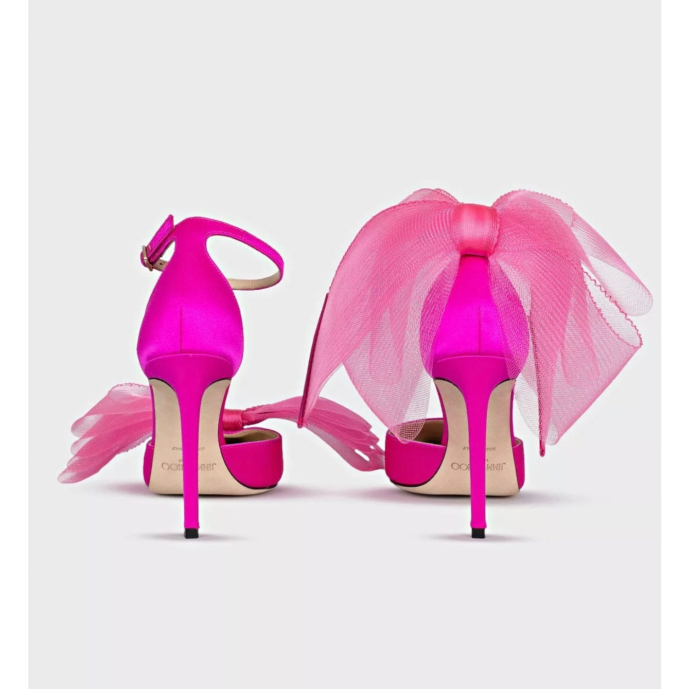 NWB Jimmy Choo Aveline 100 Pink Heels - Size 37 Pre-owned