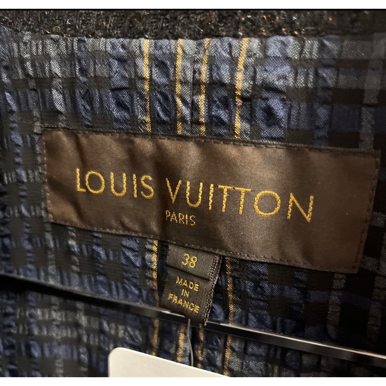 Louis Vuitton Brown Tweed Jacket & Skirt Set Sz.38 Pre-owned