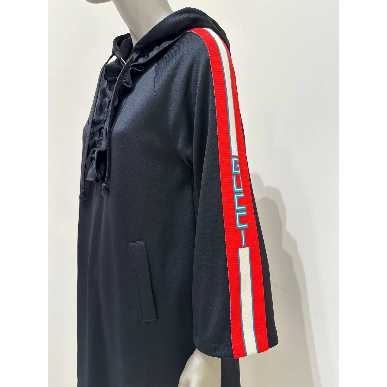 Gucci Black Hooded Dress  sz.S pre-owned