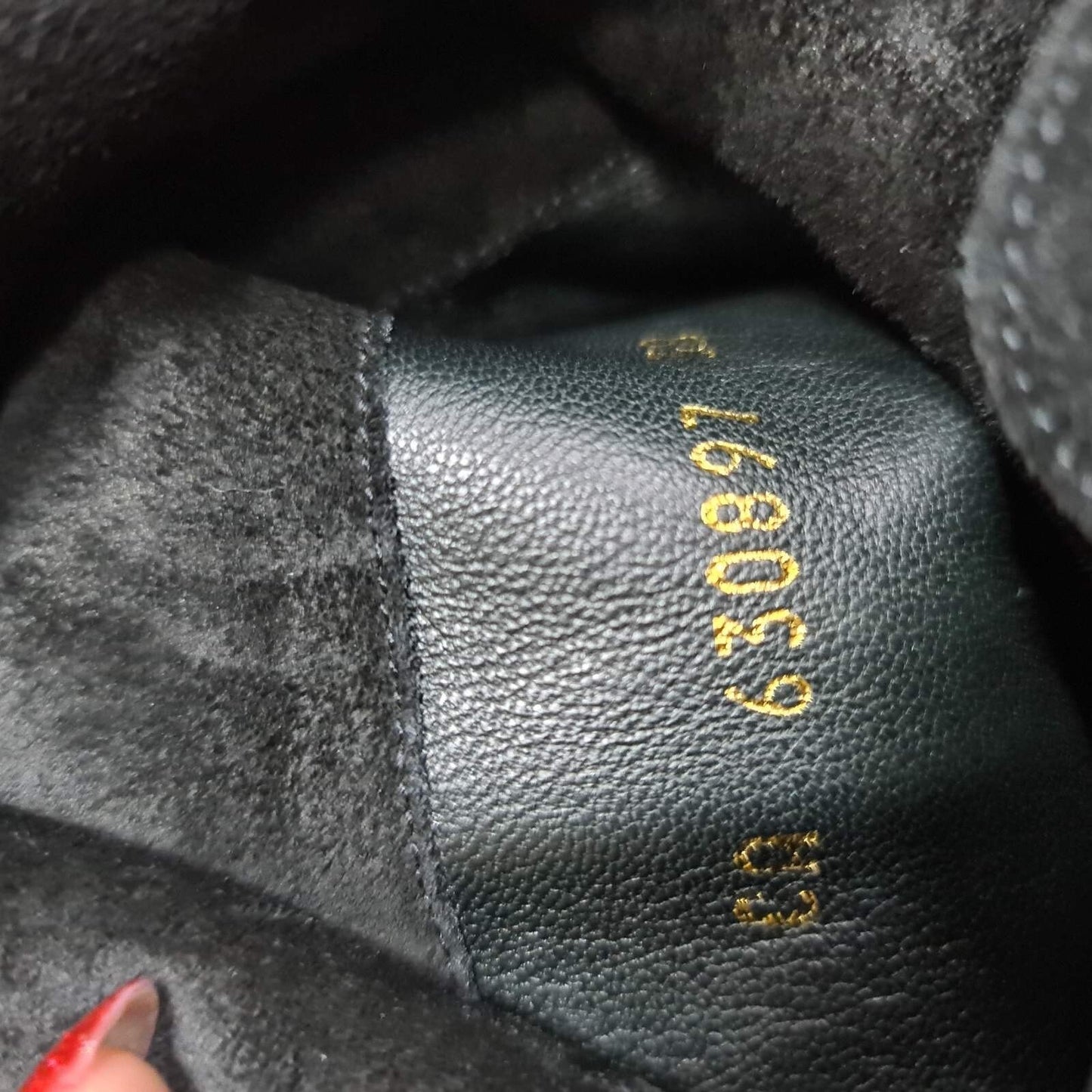 Saint Laurent Black Suede Boots Sz.38