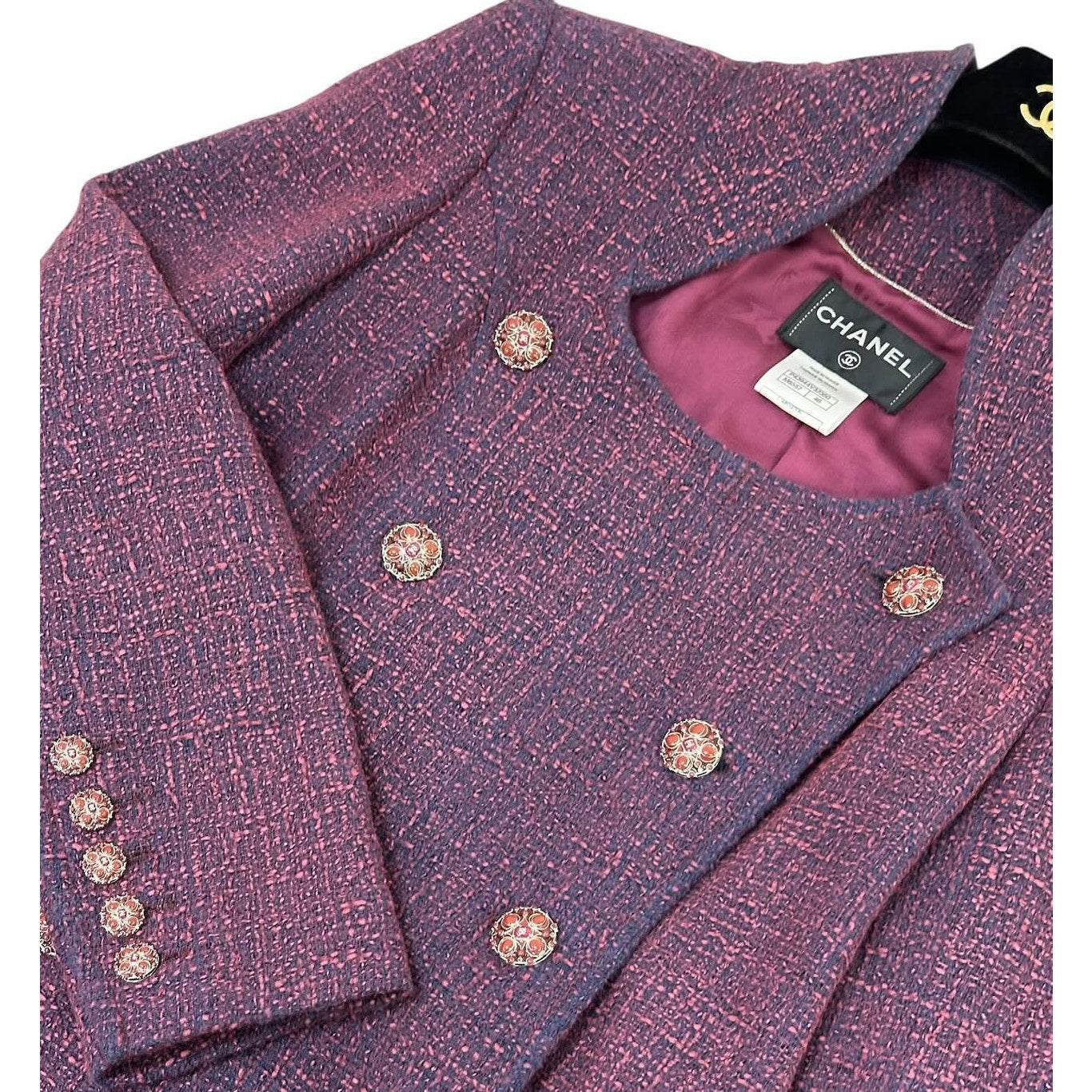 Chanel 2012 Paris-Bombay Coat Sz.46 Pre-owned