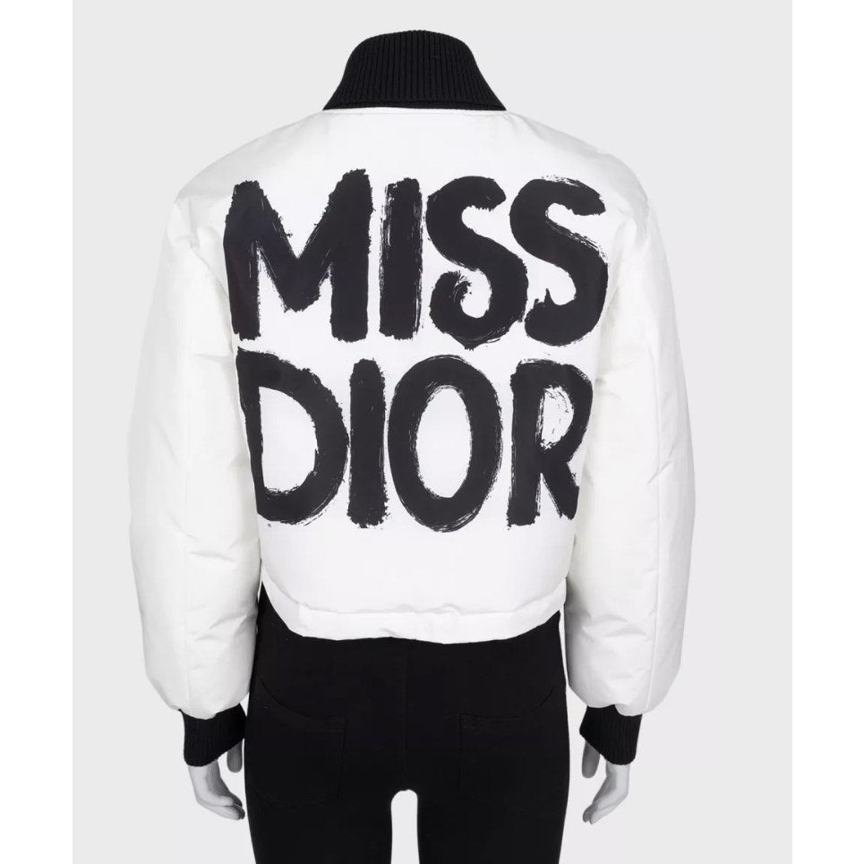 Christian Dior Cropped Logo Jacket Sz.38/ M Pre-owned