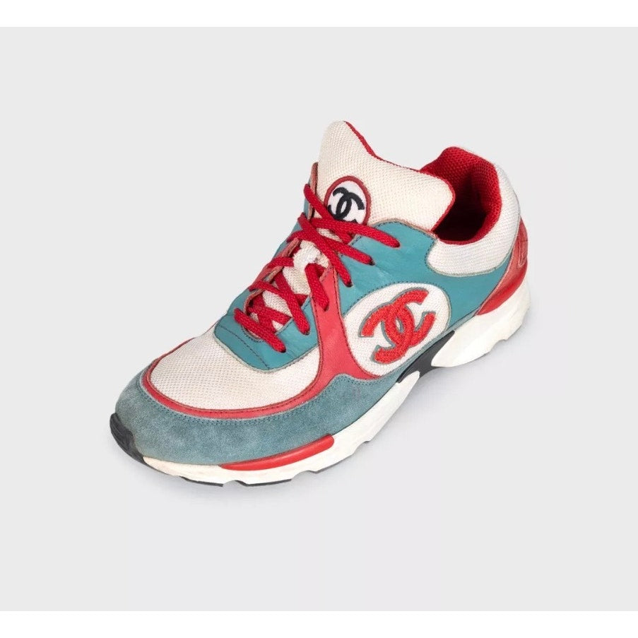 Chanel Multicolor CC Logo Sneakers Sz.35 pre-owned