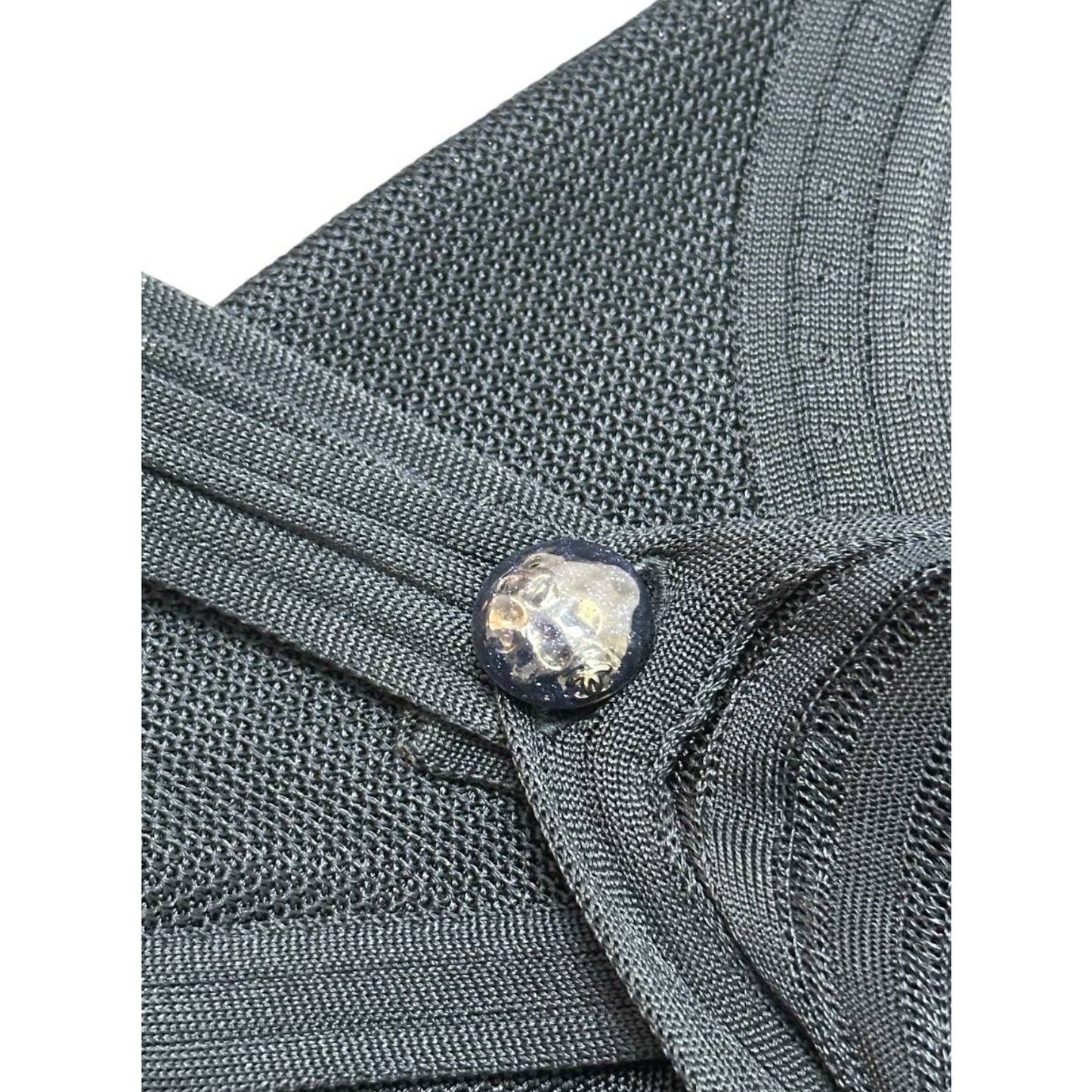 Chanel Black Sleeveless Waist Tie Dress  Sz. 38 Pre-owned