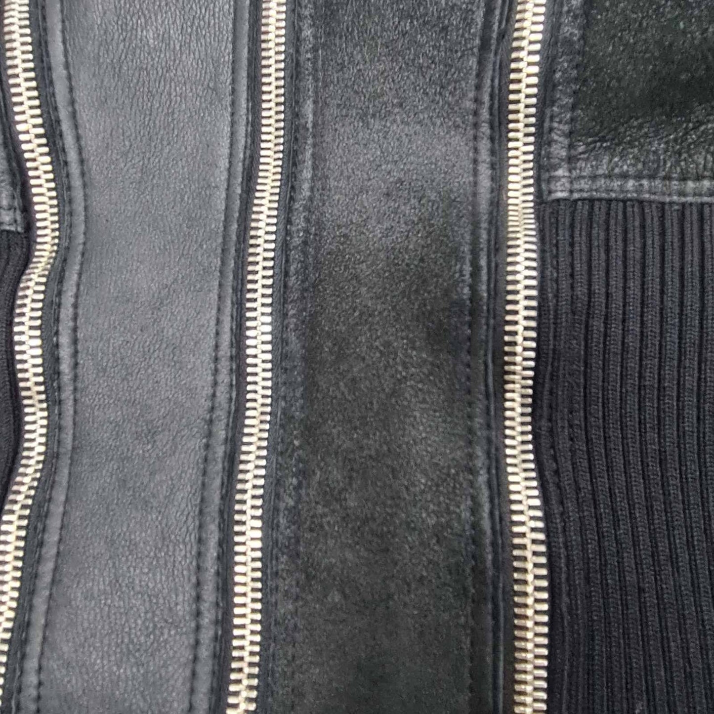 Dolce & Gabbana F/W 2003 Black Shearling Jacket Size 46 Pre-owned