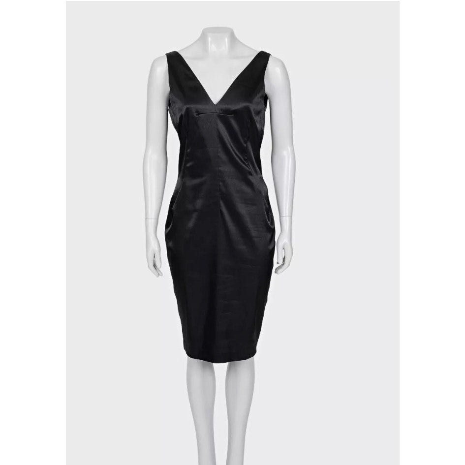 D&G Black Bodycon Dress Sz.44 Pre-owned