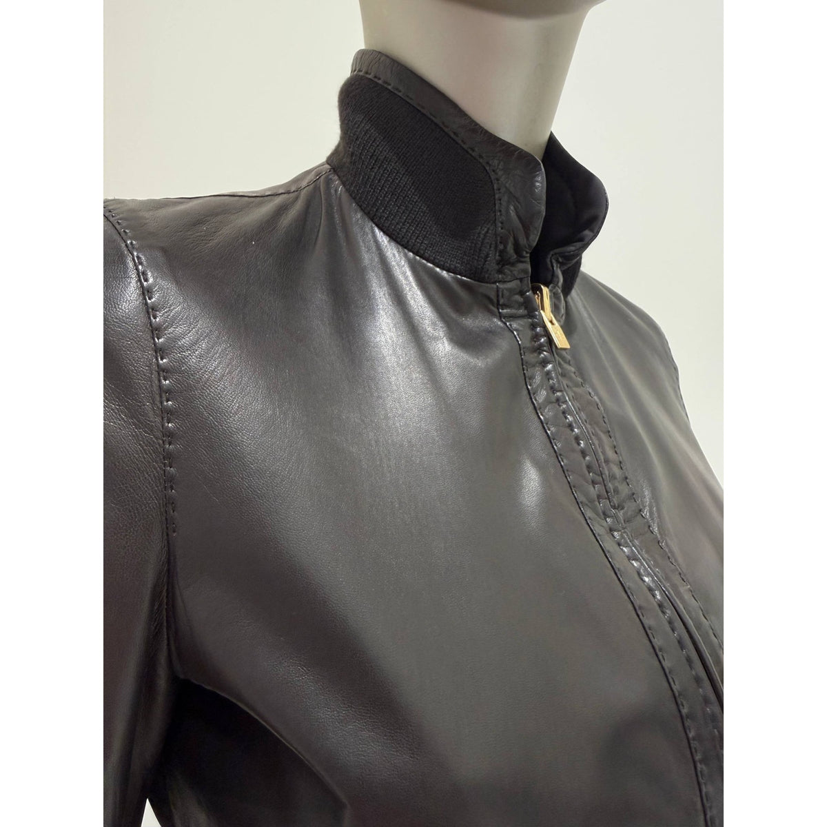 Loro Piana Reversible Brown/Black Jacket - IT 40 Pre-owned