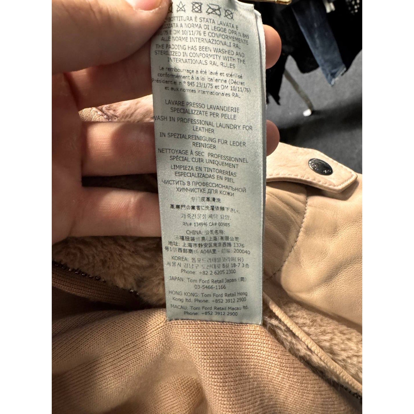 Tom Ford Pink Faux Fur Oversized Puffer Coat Sz. M Pre-owned