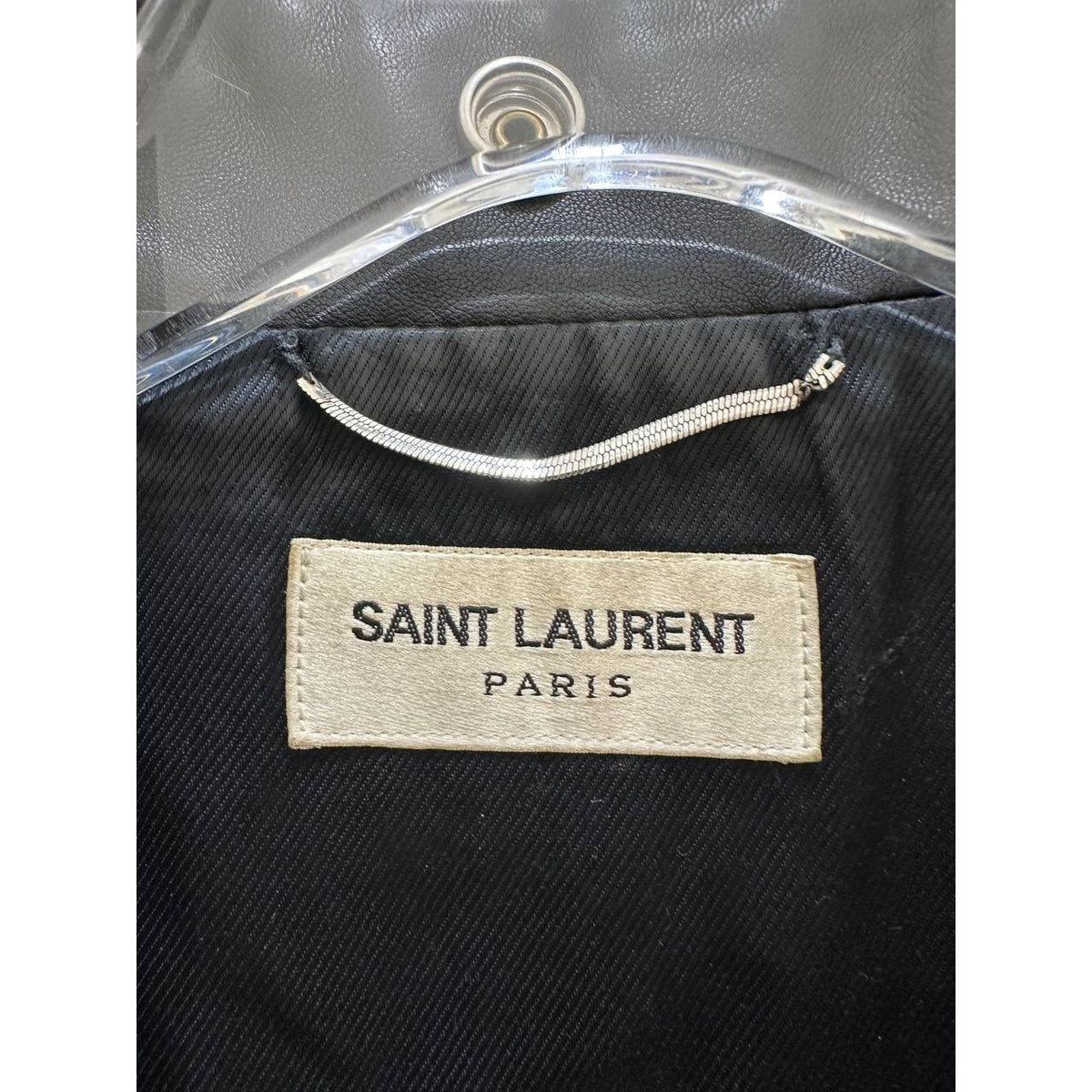 Iconic Saint Laurent L01 Classic Leather Motorcycle Jacket Sz.36 Pre-owned