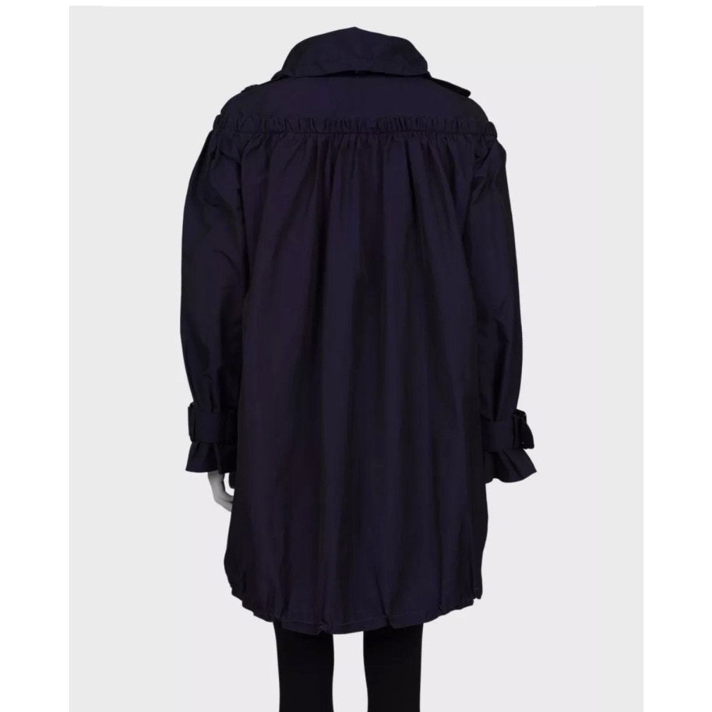 Burberry Purple Double-Breasted Coat IT42 M Pre-owned