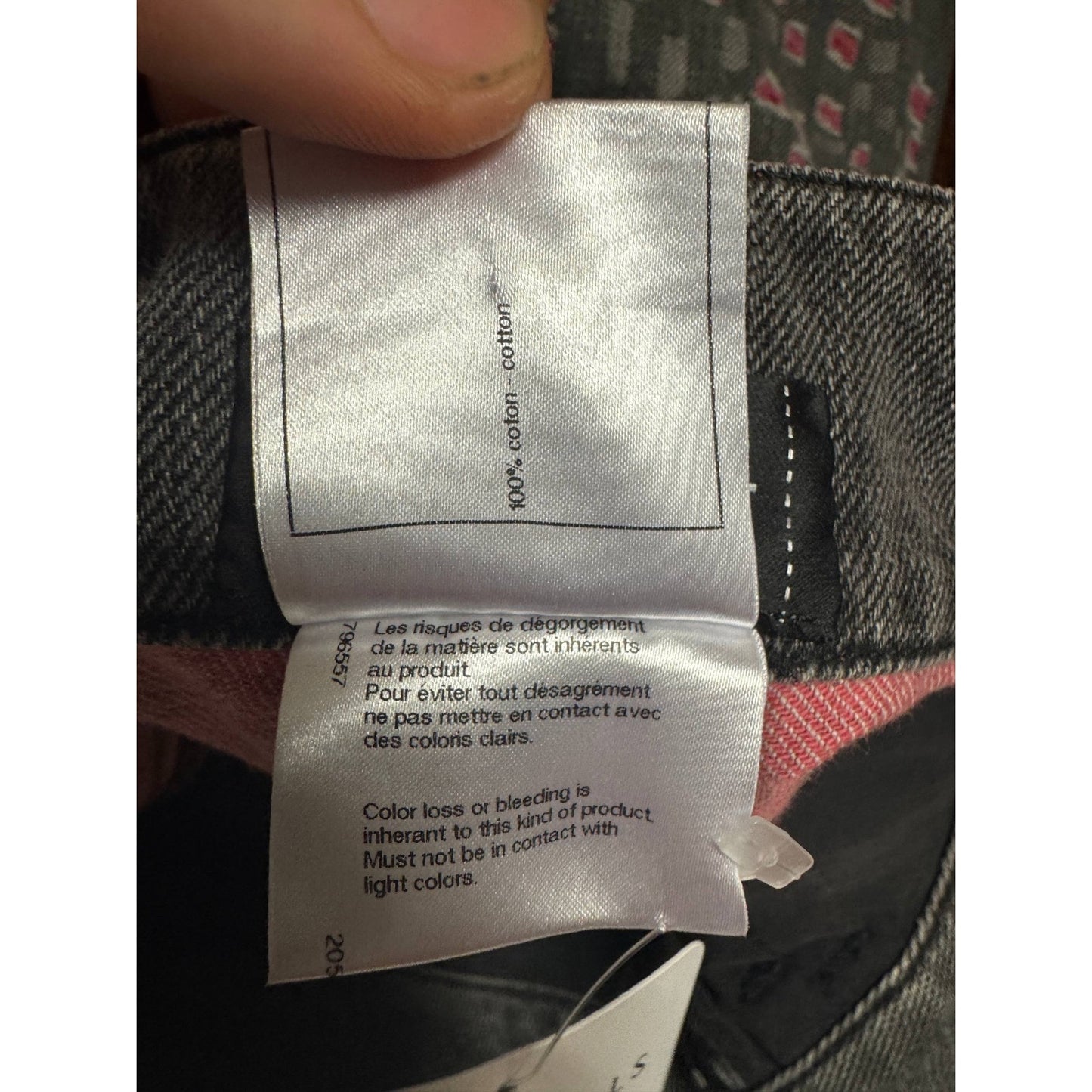 Chanel Gray Skinny Fit Jeans Sz.36 Pre-owned