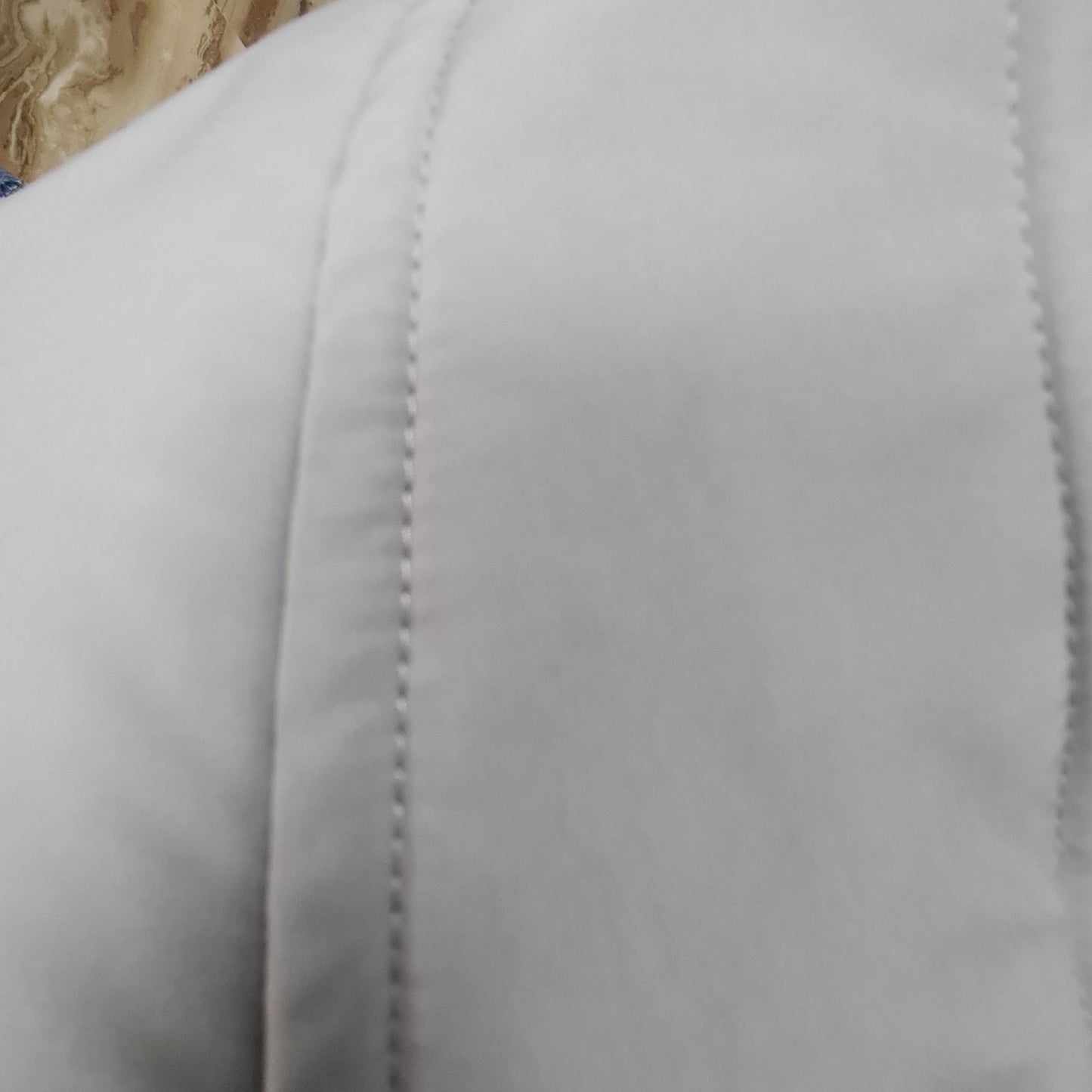 Loro Piana Grey Chinchilla Trim Cashmere Jacket Coat  Sz 42/S pre-owned