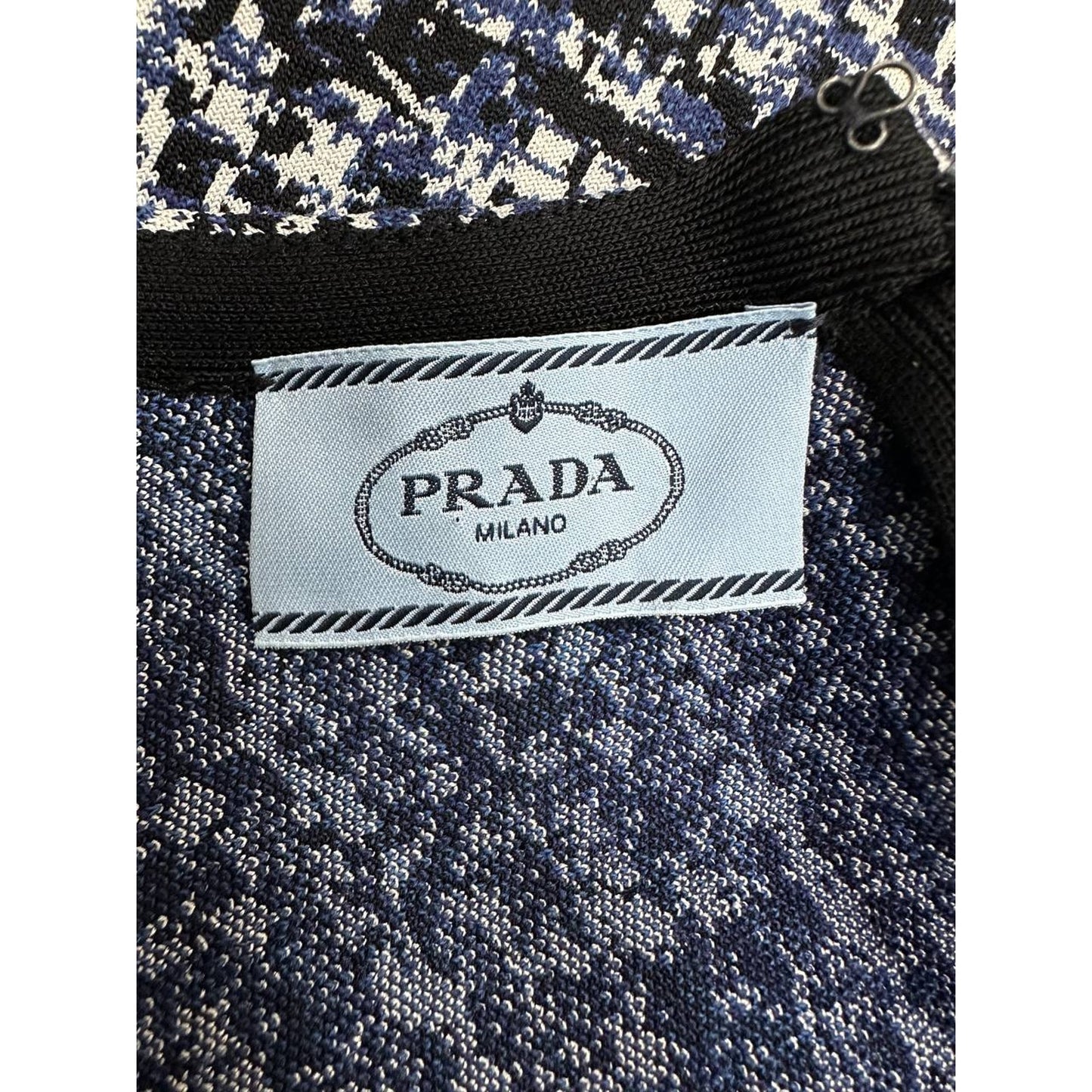 Prada Knit Midi Dress Sz.M Pre-owned