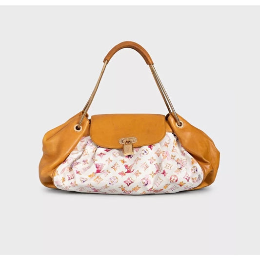Louis Vuitton Richard Prince Jamais Canvas Tote Bag pre-owned