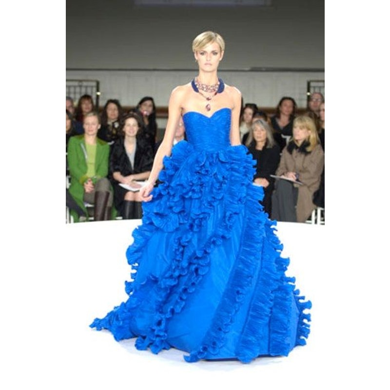 NWT Oscar de la Renta Pre-Fall 2008 Runway Dress Sz.36 Pre-owned