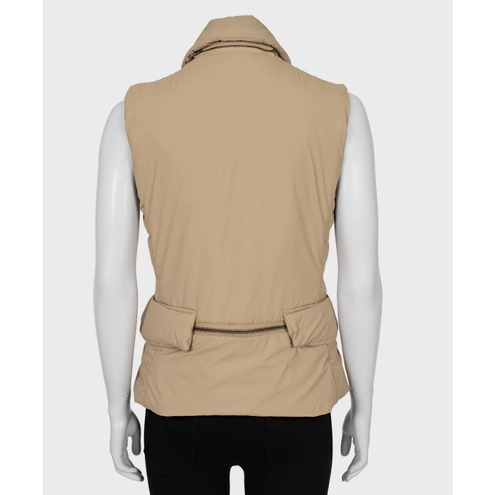 Prada Beige Vest with Removable Elements IT40 S Pre-owned