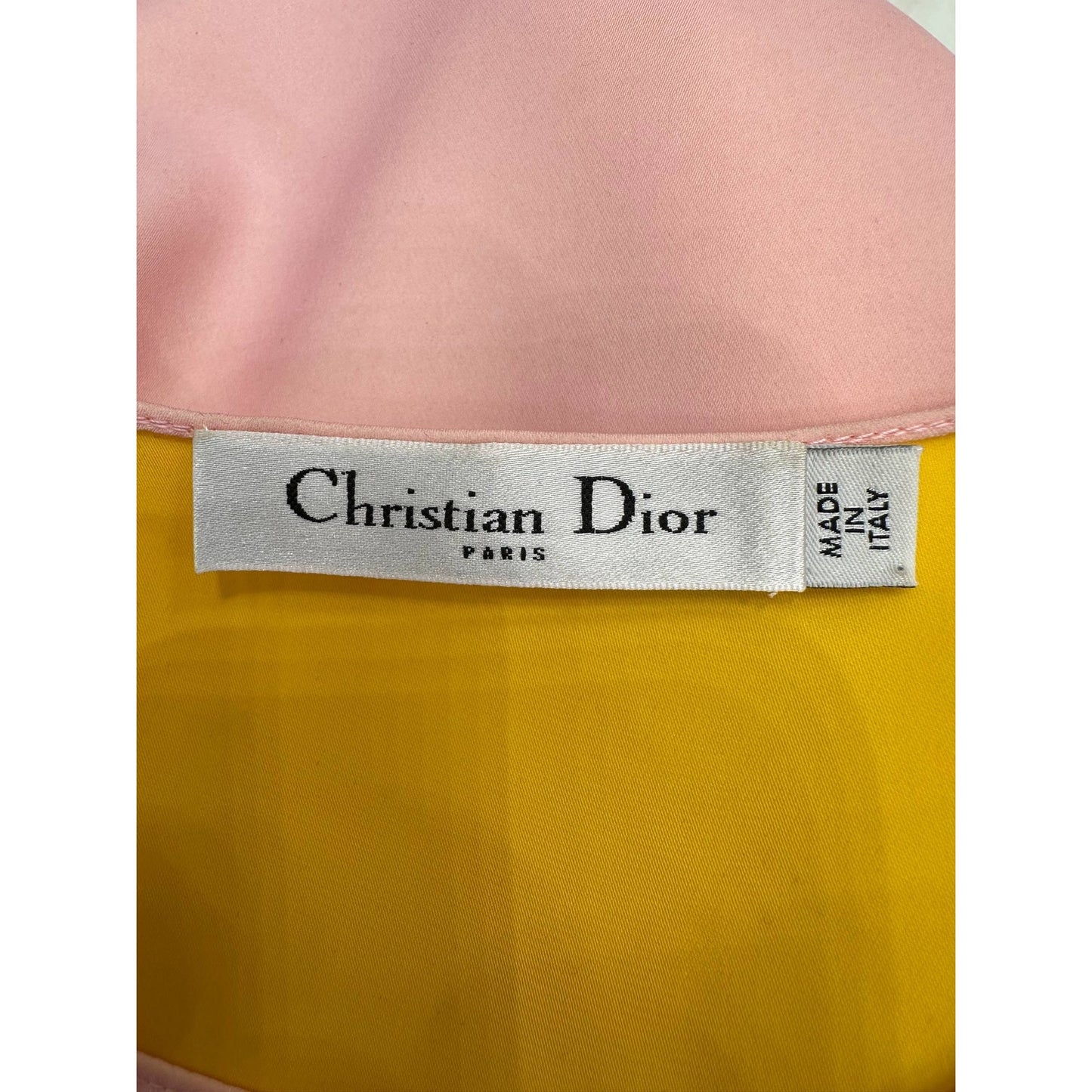 Christian Dior 2013 Pink Dress Top Sz.36 Pre-owned