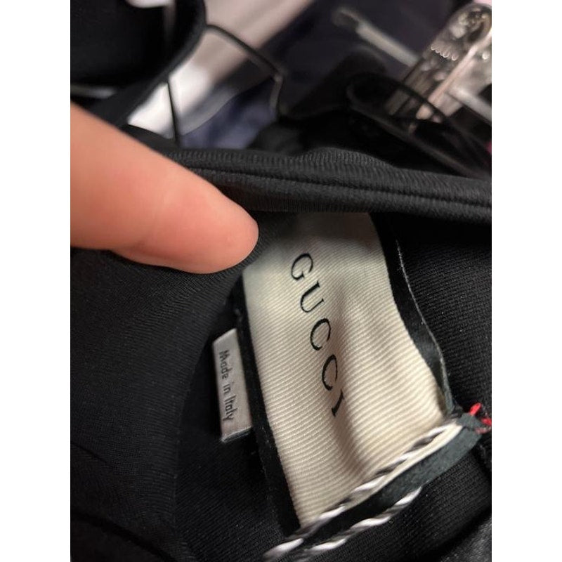 Gucci Black Fitted Dress Sz.M Pre-owned