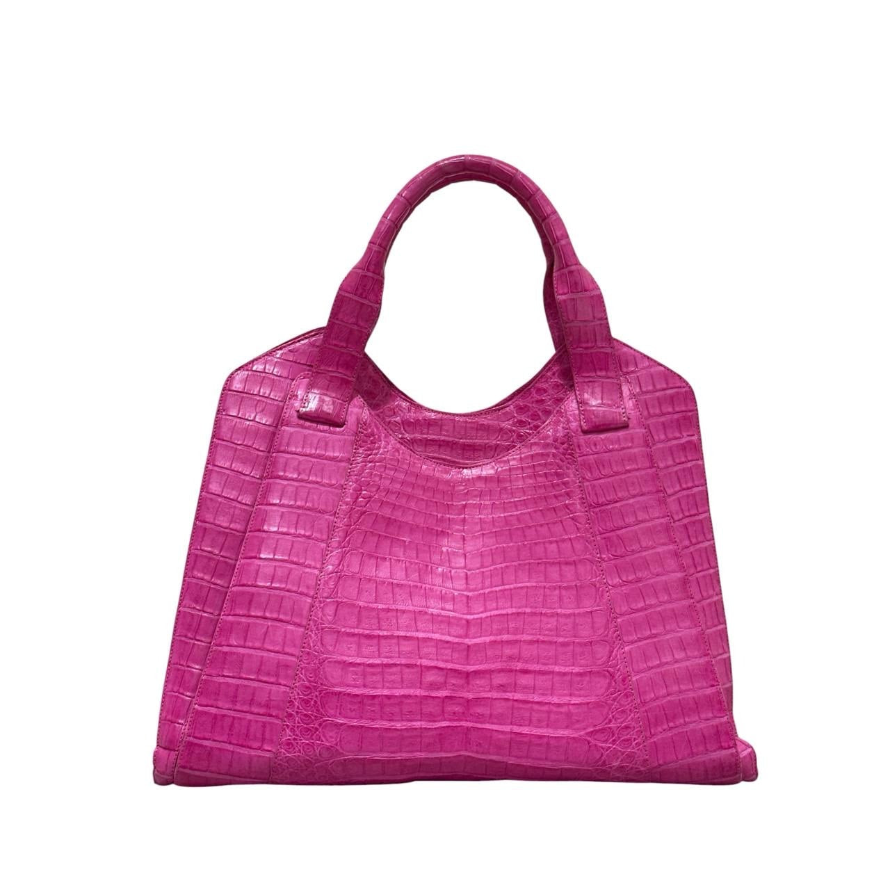 Nancy Gonzalez Pink Lambskin  Tote Pre-owned