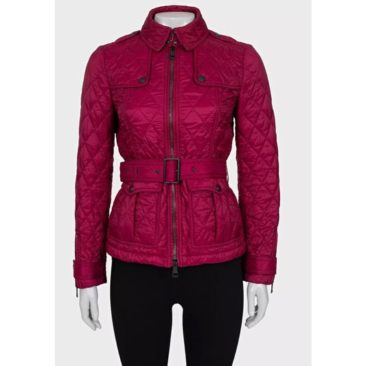 Burberry Brit Pink Fitted Jacket - Size XS  pre-owned
