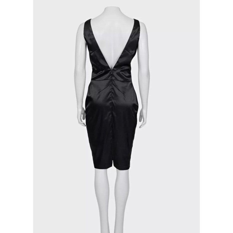 D&G Black Bodycon Dress Sz.44 Pre-owned