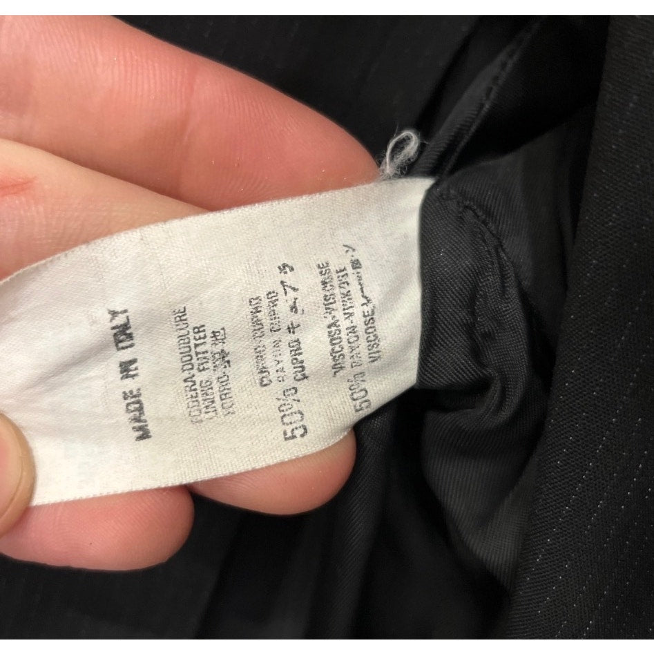 Gianfranco Ferré Black Wool Suit - US8/L Pre-owned