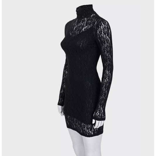Dolce & Gabbana Black Lace Dress - Size XS Pre-owned