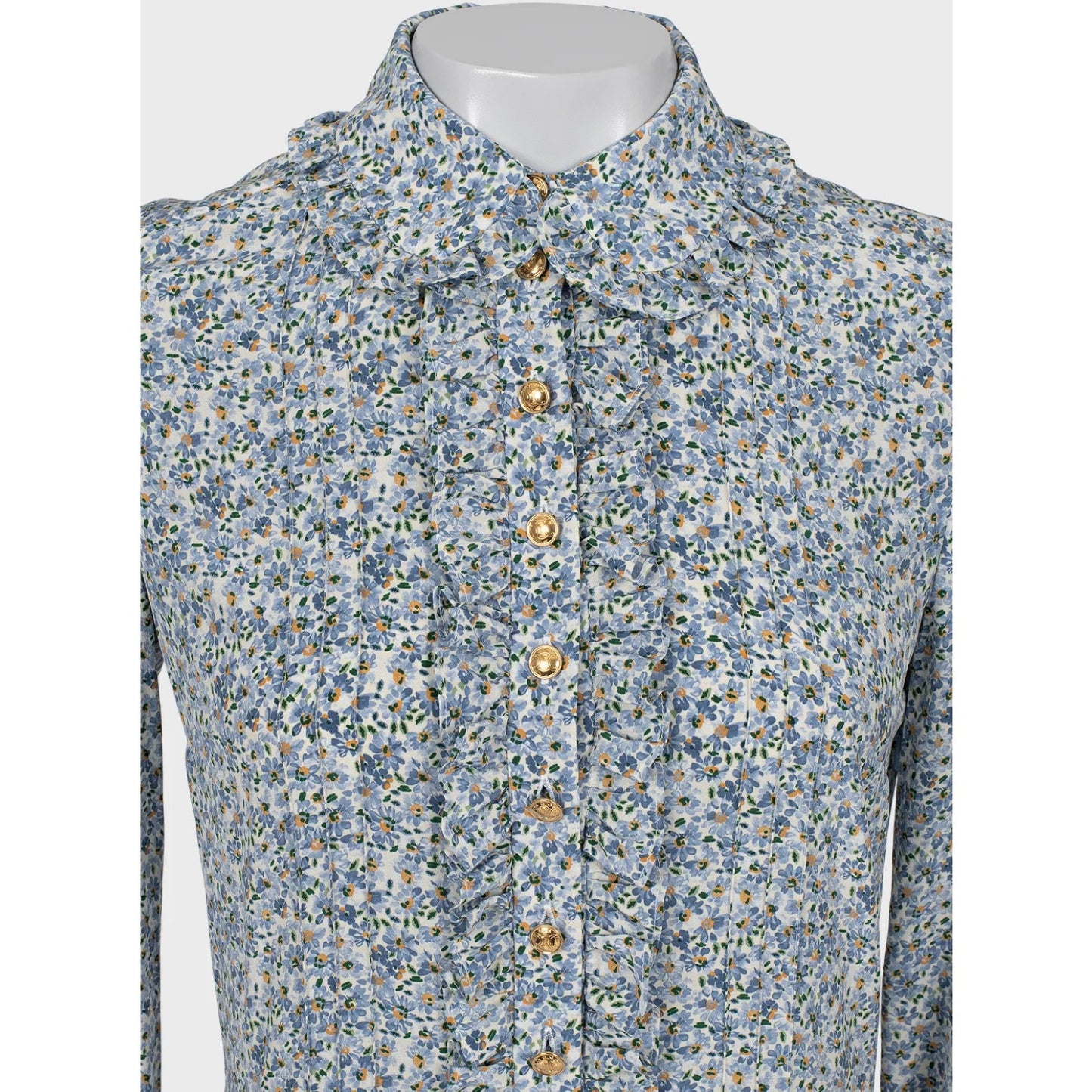 Celine Silk Floral Dress - Size FR36 (US Small) pre-owned